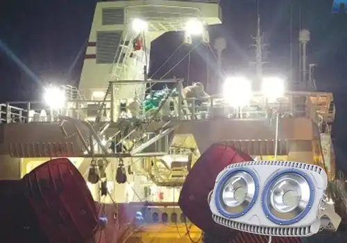 What are the common challenges in upgrading to LED lighting on vessels?